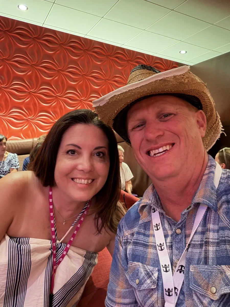 Cody Posey and Janet on a cruise
